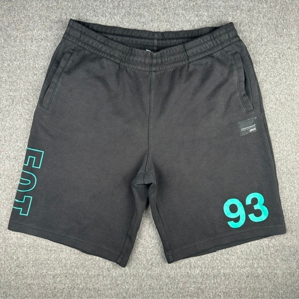 Adidas Originals EQT Shorts Mens Extra Large XL Black Teal Equipment ADV 91-18